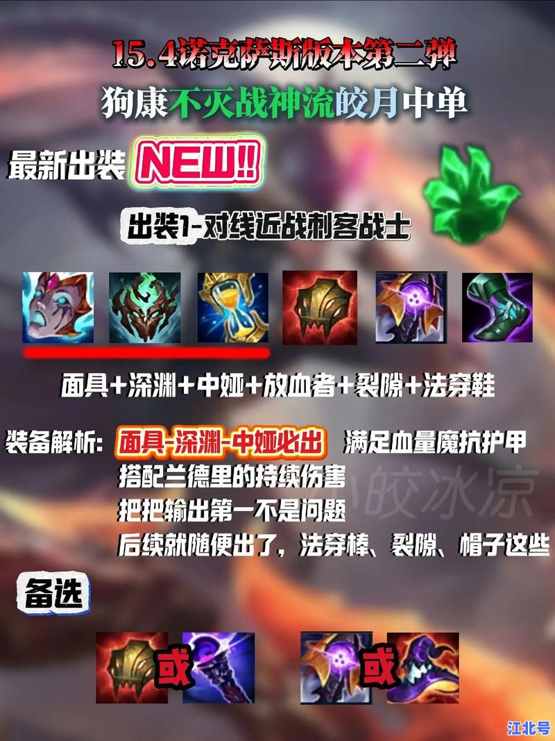 详细阅读:新版本LOL皎月女神天赋符文搭配2024终极攻略:征服者基石符文+主宰副系秒人连招解析 新版本LOL皎月女神天赋符文搭配2024终极攻略:征服者基石符文+主宰副系秒人连招解析