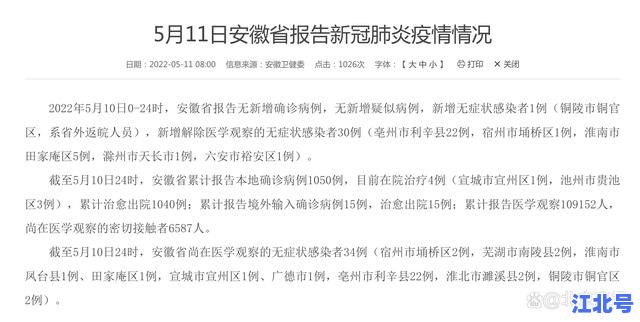 详细阅读:安徽新增本土病例6例最新通报:合肥淮南两地疫情详情及防控措施全解析 安徽新增本土病例6例最新通报:合肥淮南两地疫情详情及防控措施全解析