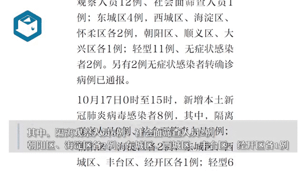 详细阅读:北京感染者最新流调轨迹公布:官方通报昨日新增7例确诊密接地点风险等级 北京感染者最新流调轨迹公布:官方通报昨日新增7例确诊密接地点风险等级